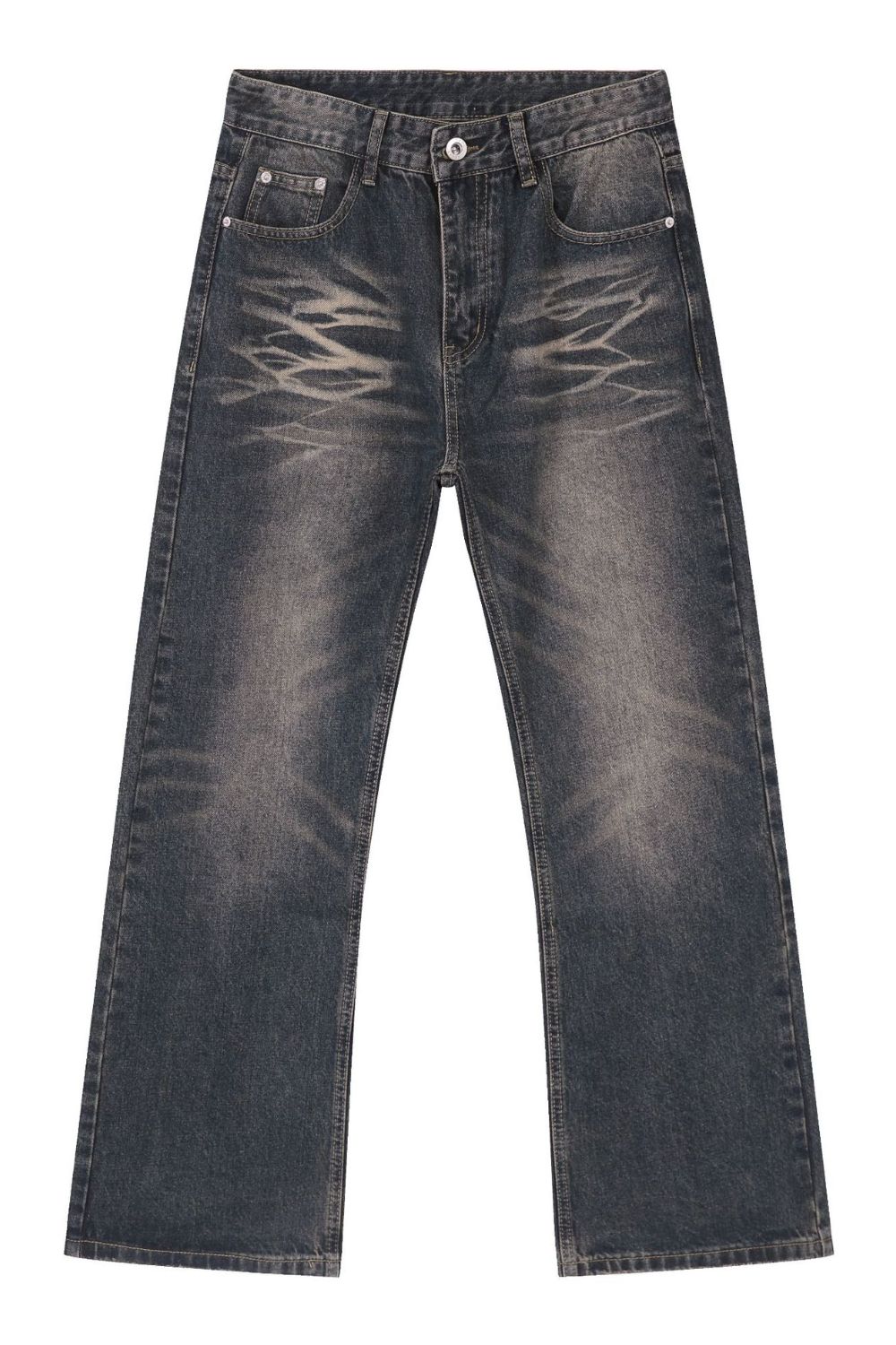 Herren Baggy Jeans mit Taschen