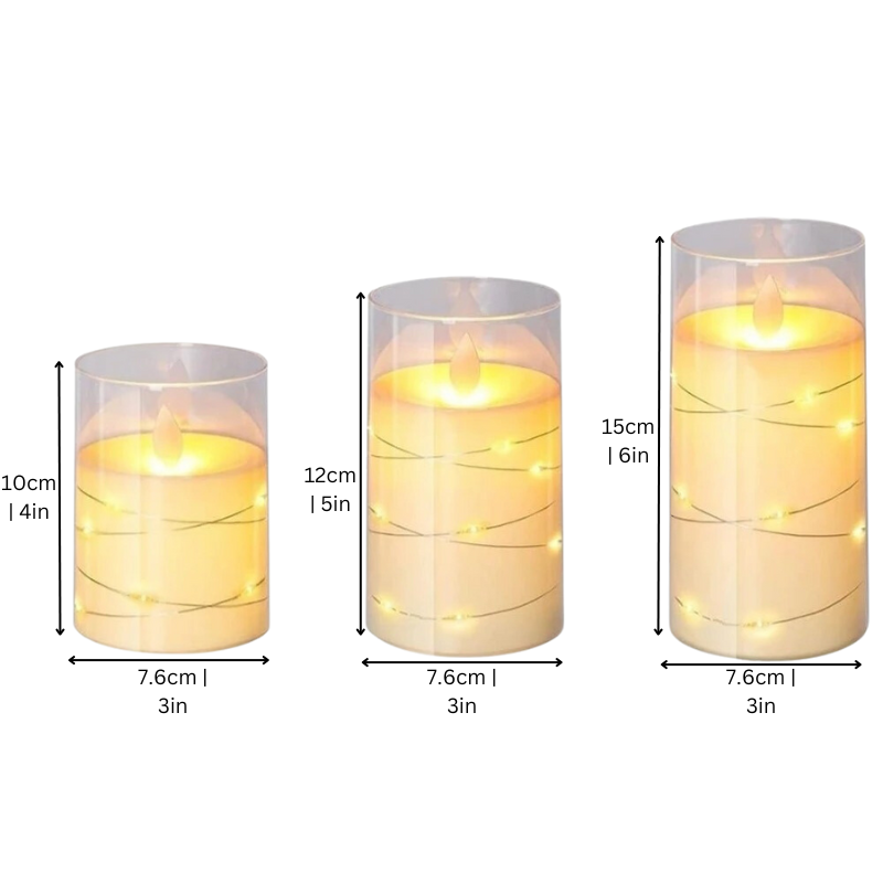 LED Candles with Remote Control & Timer | LED Candle Set | ScheinLicht