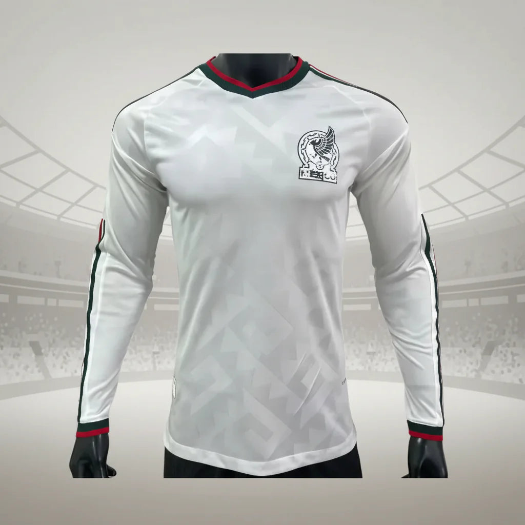 Mexiko Weltmeisterschaft Trikot 2026 Langarm Fußball Trikot Herren