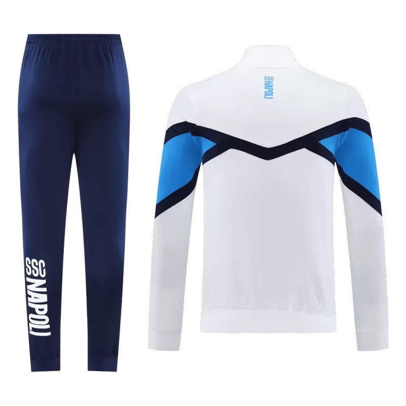 SSC Napoli 2025/26 Jacke Trainingsanzug - Weiß