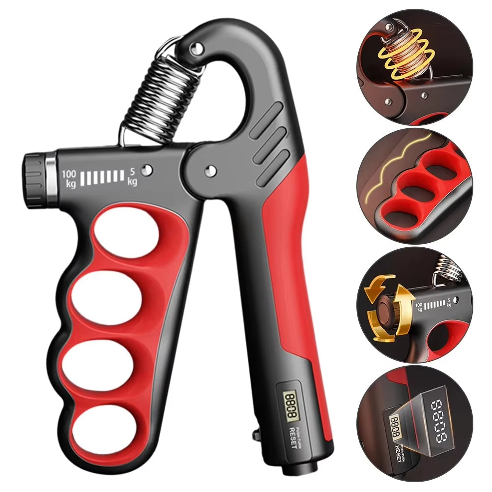 Forearm Trainer | Hand Trainer | Grip Strength Trainer up to 100 kg | SteelGrip