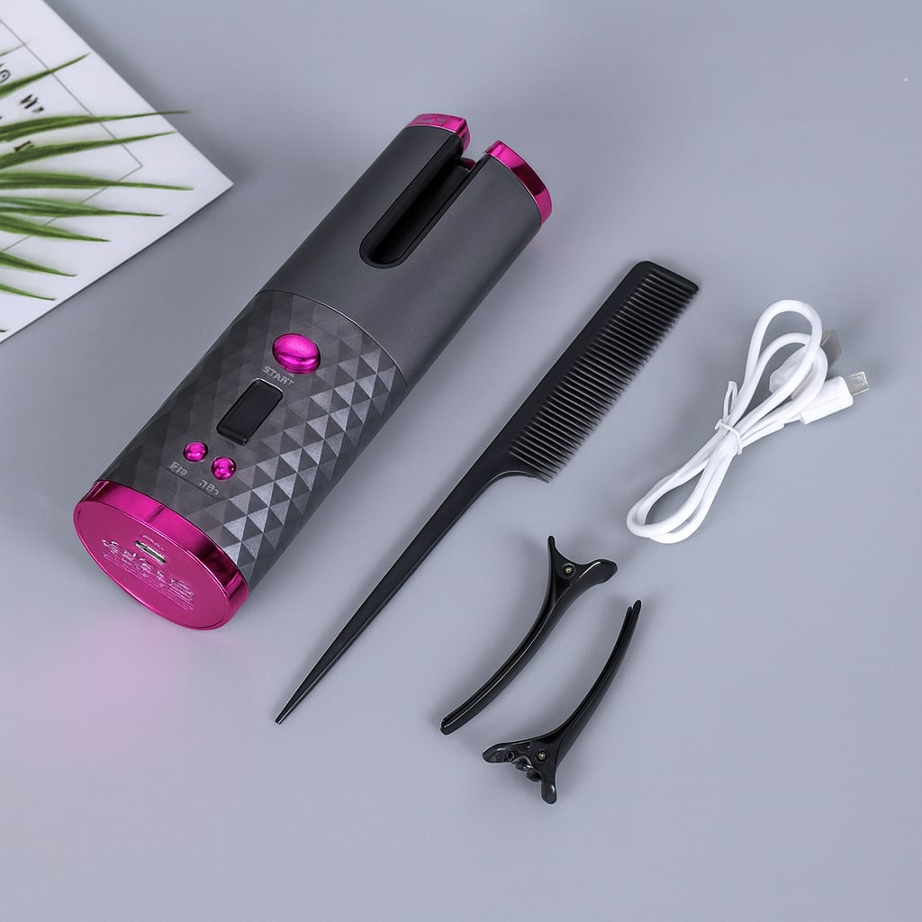Automatic Curling Iron | Cordless Curler | Hair Styling Tool | StyliWave