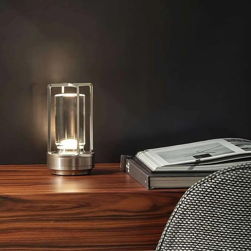 Table Lamp with Battery | Modern LED Table Lamp | Lantern Lamp | NordicLight