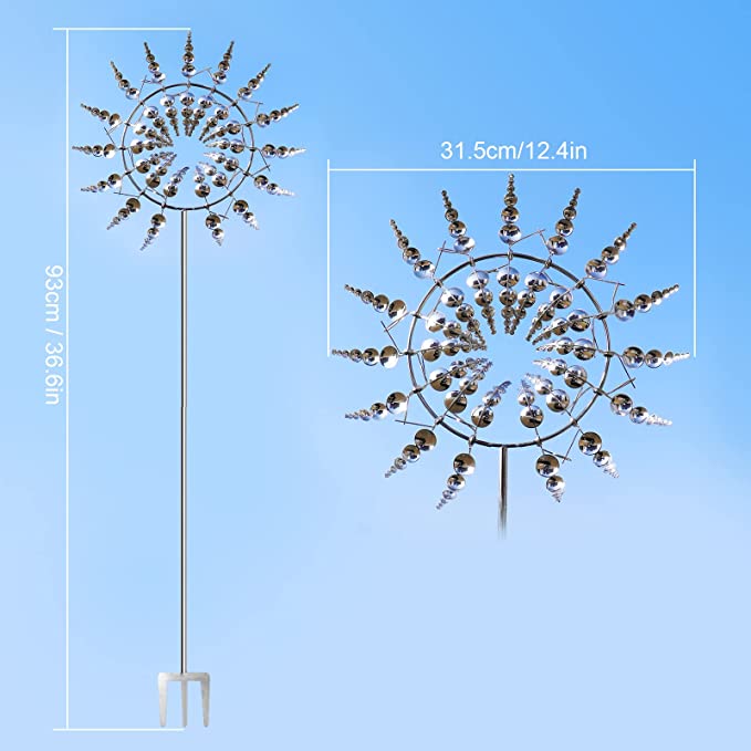 Wind Spinner for Garden | Metal Windmill | WindLume