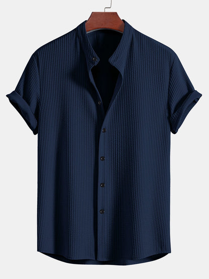 Markus | Ribbed Turtleneck Shirt with a Fitted cut