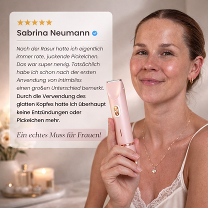 Intimrasierer für Frauen | Elektrischer Rasierer für Damen | IntimLisse