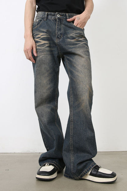 Herren Baggy Jeans mit Taschen