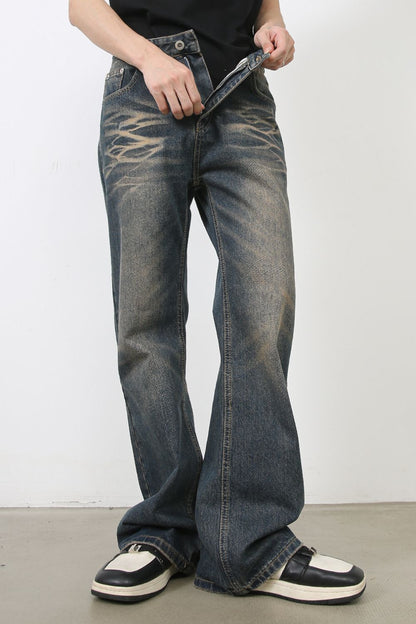 Herren Baggy Jeans mit Taschen