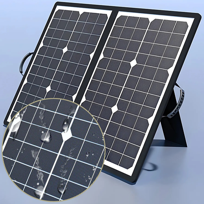SolaraX 1000W Faltbares Solarpanel-Kit | Komplettset mit MPPT & USB/Type-C | Für Camping, Auto, Boot & Wohnwagen