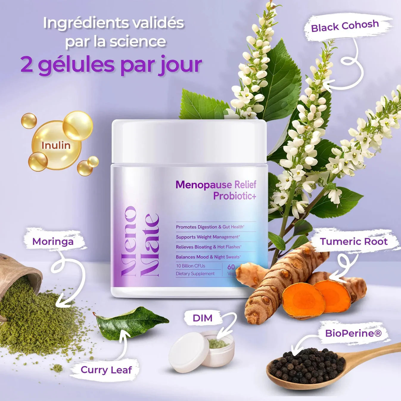 MenoMate - La solution ultime pour la ménopause