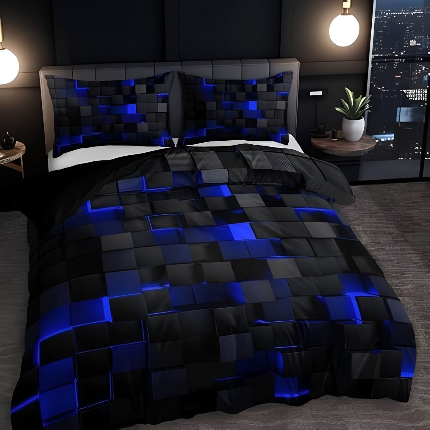3D Bedding with Pillowcase | Bed Sheet for Gamers | Duvet Cover | Neonara