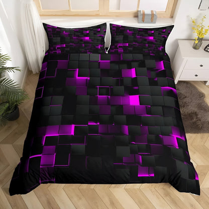 3D Bedding with Pillowcase | Bed Sheet for Gamers | Duvet Cover | Neonara