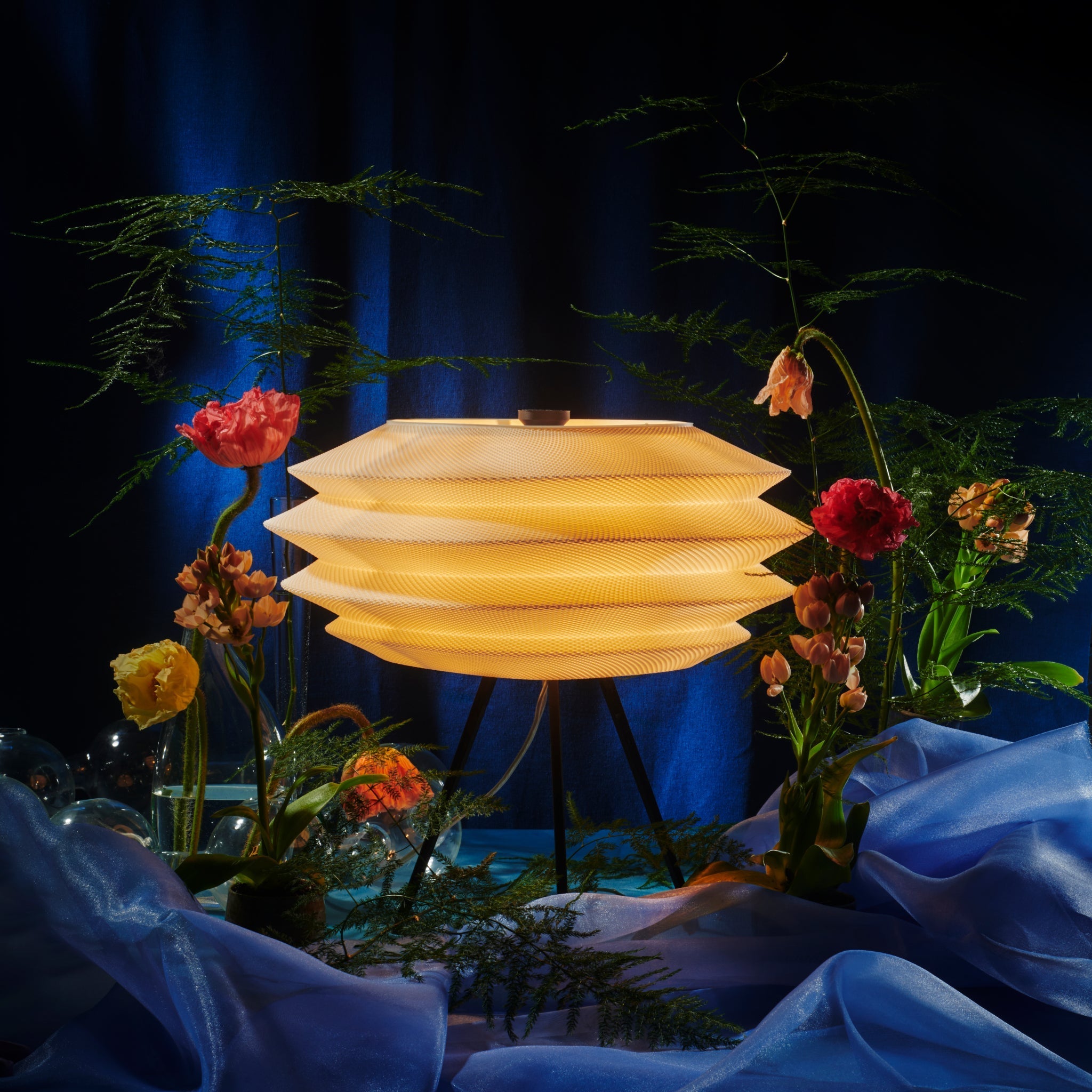 3D Printed Arcas Lamp with Translucent Effect – Unique Artistic Design for Modern Home Lighting | Premium Comfort Home & Wellness Product UK