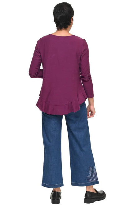 Tulip Clothing Wylie Damen Denim-Hose mit Galapagos