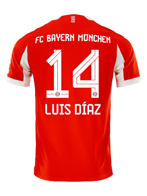Bayern München 2025/26 LUIS DIAZ 14 Heimspielertrikot