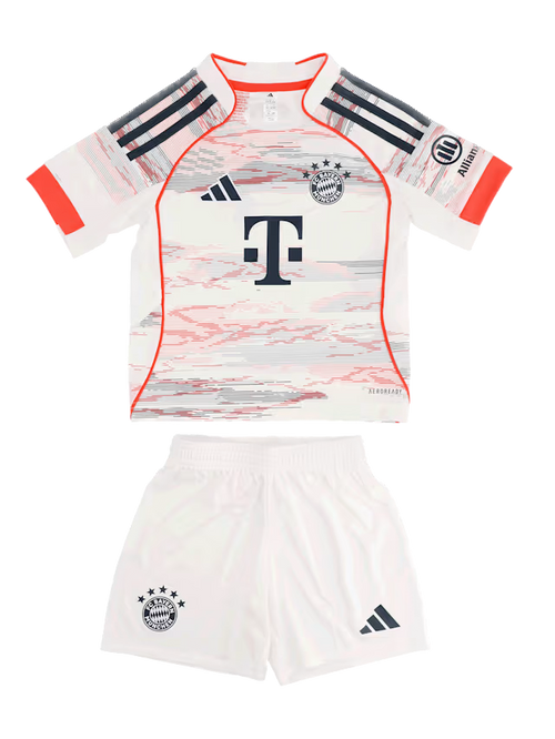 Bayern München 2025/26 Auswärts Kindertrikot