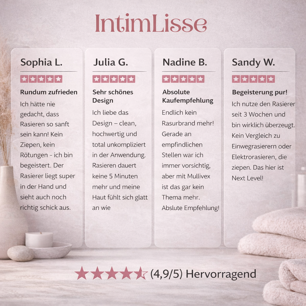 Intimate Shaver for Women | Electric Shaver for Ladies | IntimLisse