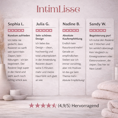 Intimate Shaver for Women | Electric Shaver for Ladies | IntimLisse