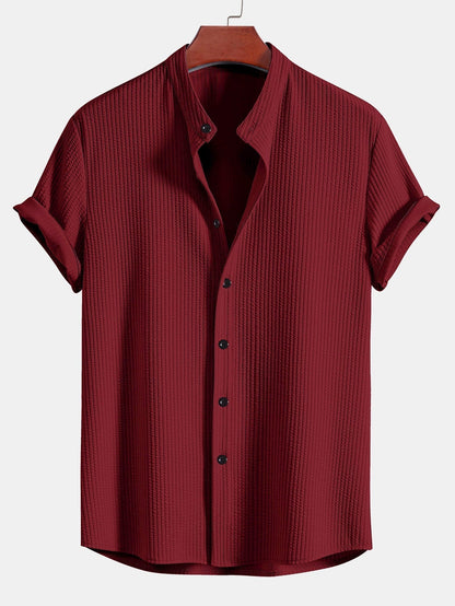 Markus | Ribbed Turtleneck Shirt with a Fitted cut