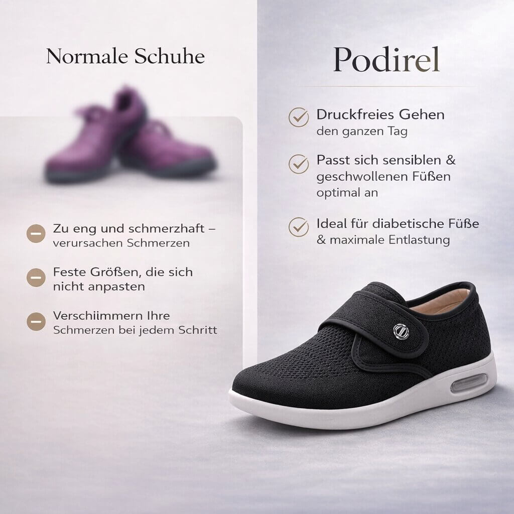 Orthopedic Shoes for Men & Women | Width Diabetic Shoes | Podirel