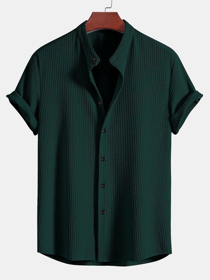 Markus | Ribbed Turtleneck Shirt with a Fitted cut
