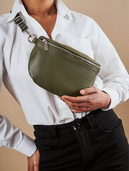 Multi-Way Leather Crossover