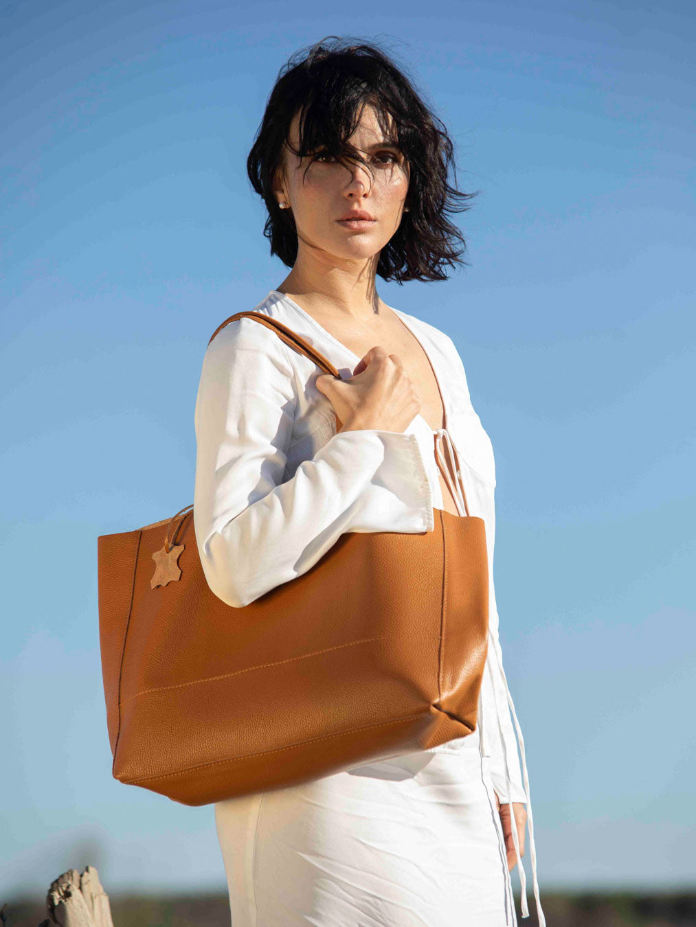 The Carryall Leather Tote