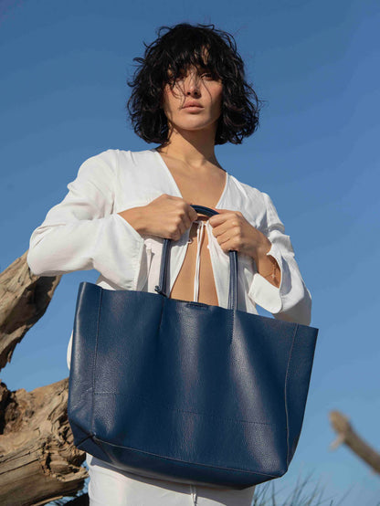 The Carryall Leather Tote