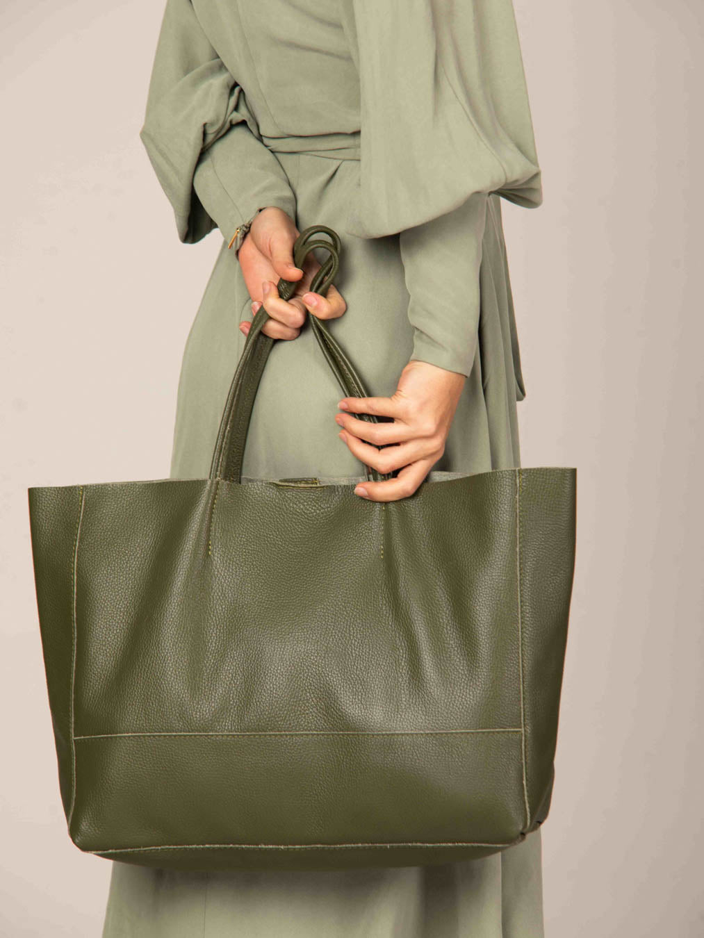 The Carryall Leather Tote