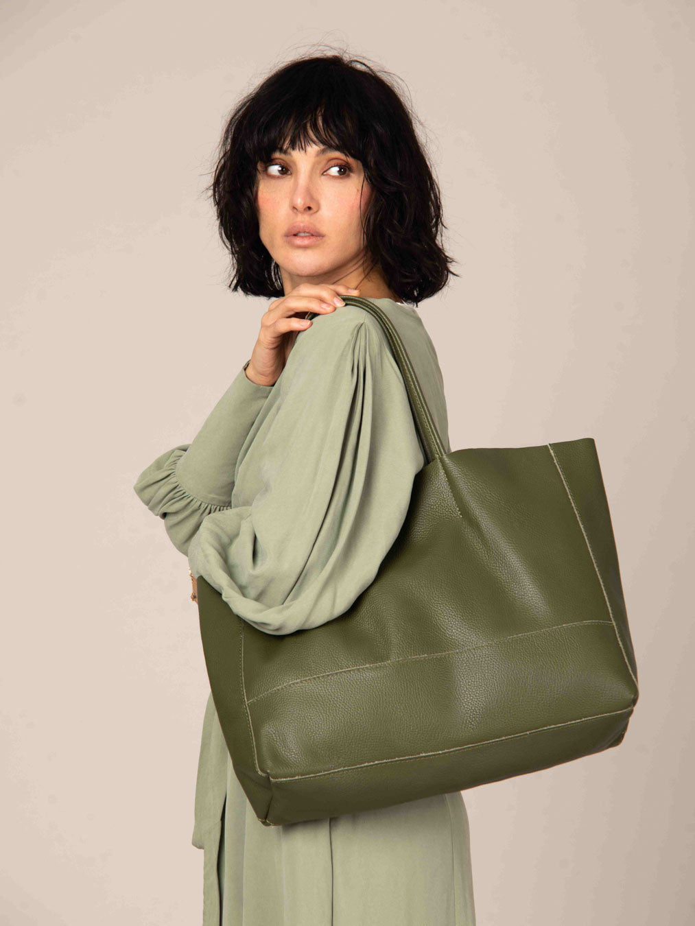 The Carryall Leather Tote