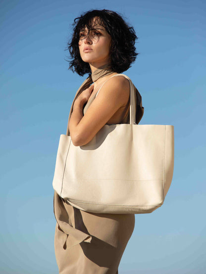 The Carryall Leather Tote