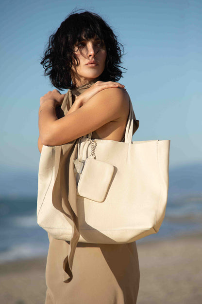 The Carryall Leather Tote
