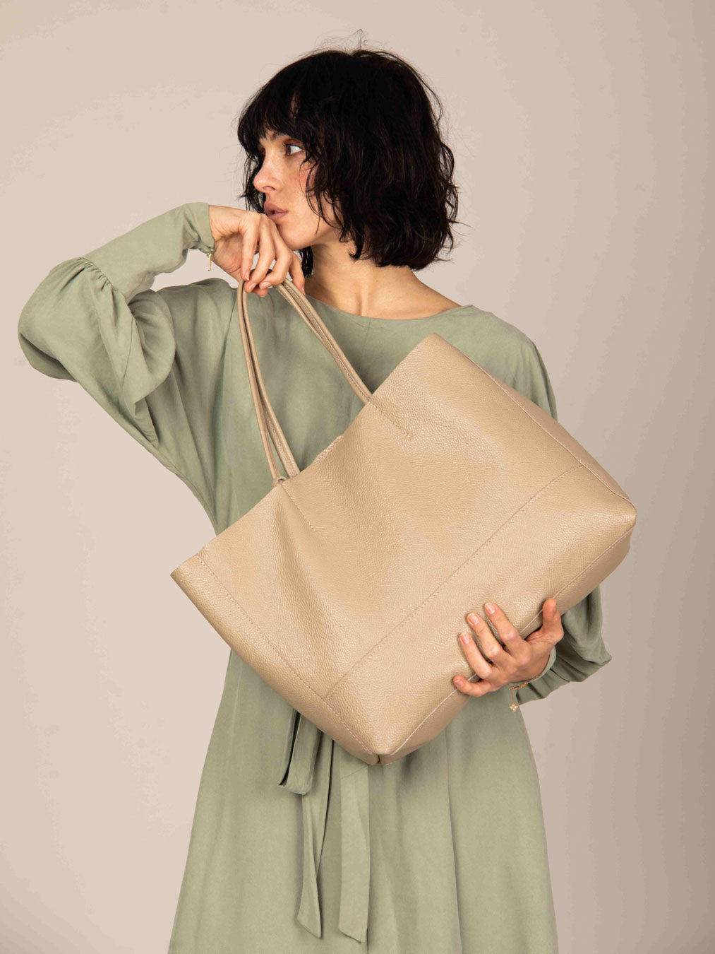 The Carryall Leather Tote