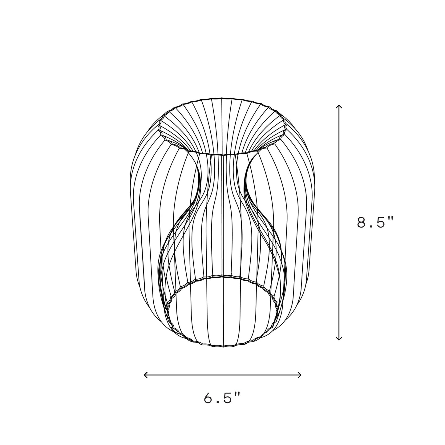 Allium Lamp – Unique Onion-Shaped 3D Printed Pendant and Sconce Lighting with Matte and Transparent Finish | Premium Comfort Home & Wellness Product UK