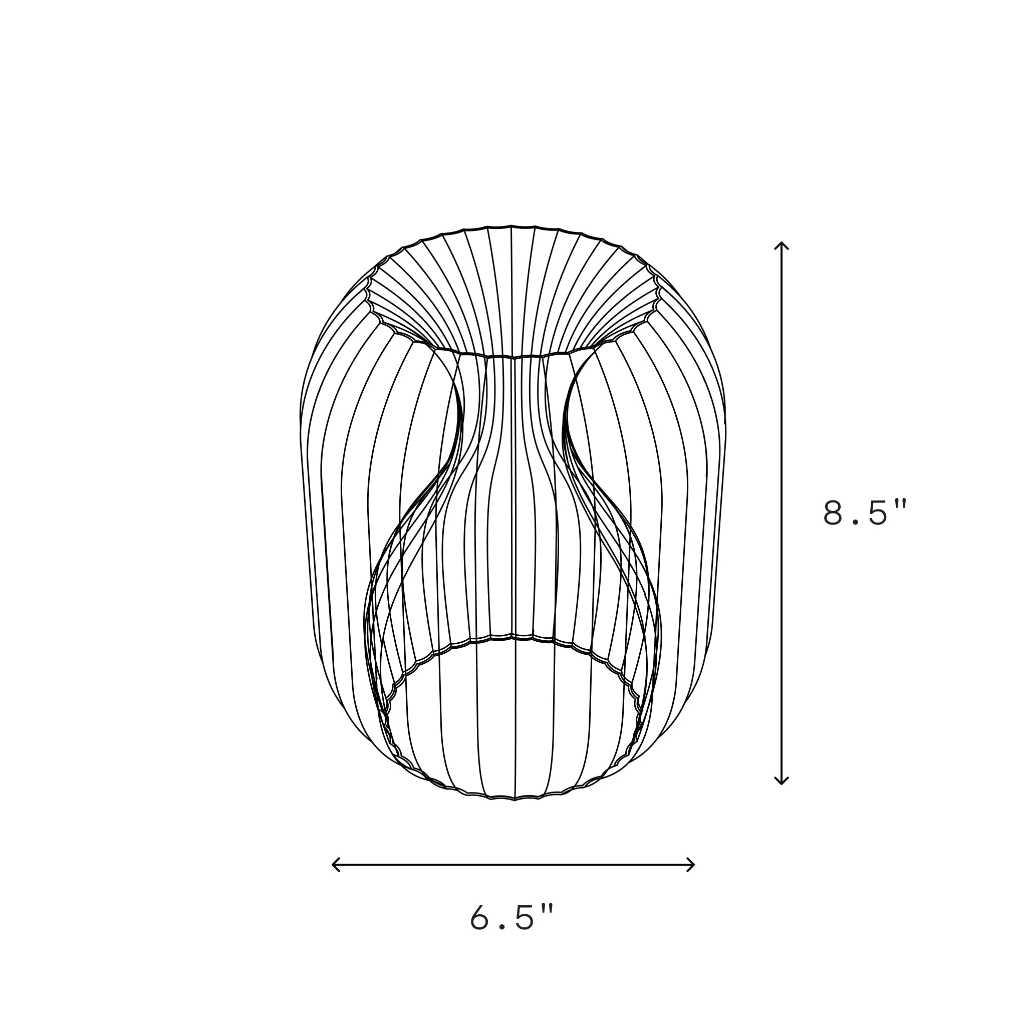 Allium Lamp – Unique Onion-Shaped 3D Printed Pendant and Sconce Lighting with Matte and Transparent Finish | Premium Comfort Home & Wellness Product UK