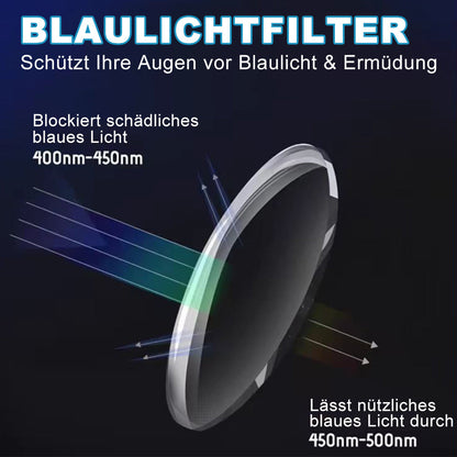 【+1.00 bis +4.00 intelligenter Zoom】Automatisch anpassende Weitsichtbrille - Kein Sehtest erforderlich