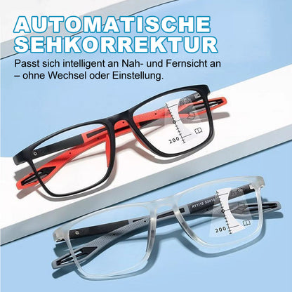 【+1.00 bis +4.00 intelligenter Zoom】Automatisch anpassende Weitsichtbrille - Kein Sehtest erforderlich