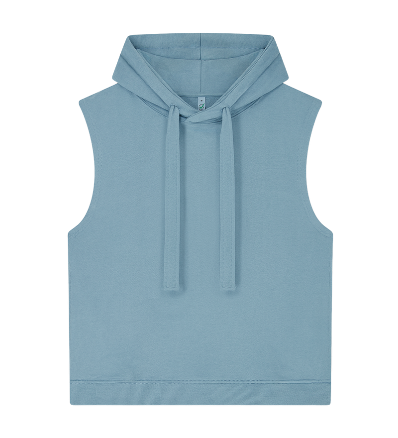 Organic Hooded Tank Top: Womens