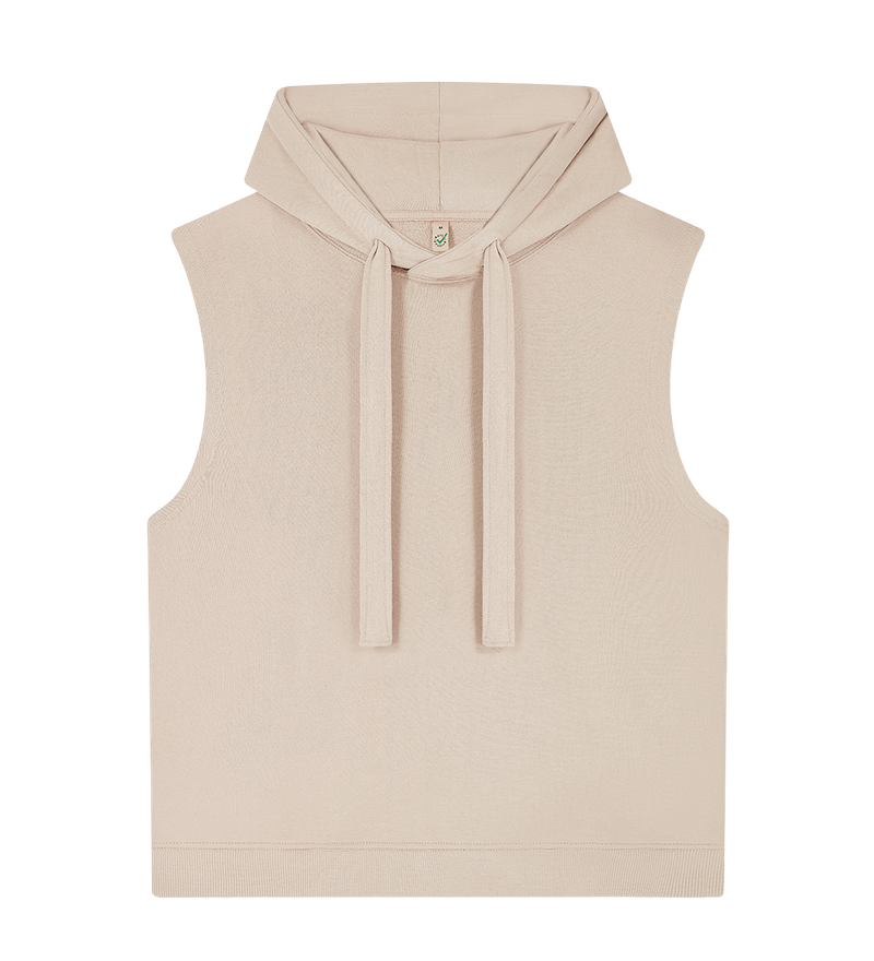 Organic Hooded Tank Top: Womens