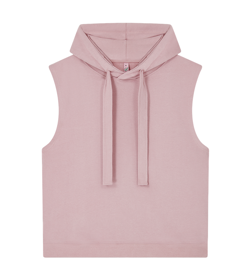 Organic Hooded Tank Top: Womens