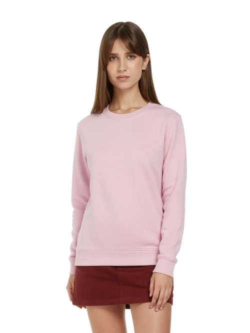 Organic Cotton Sweatshirt: Womens