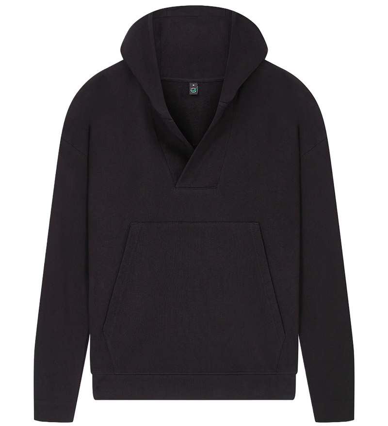 Organic V-neck Hoodie: Womens