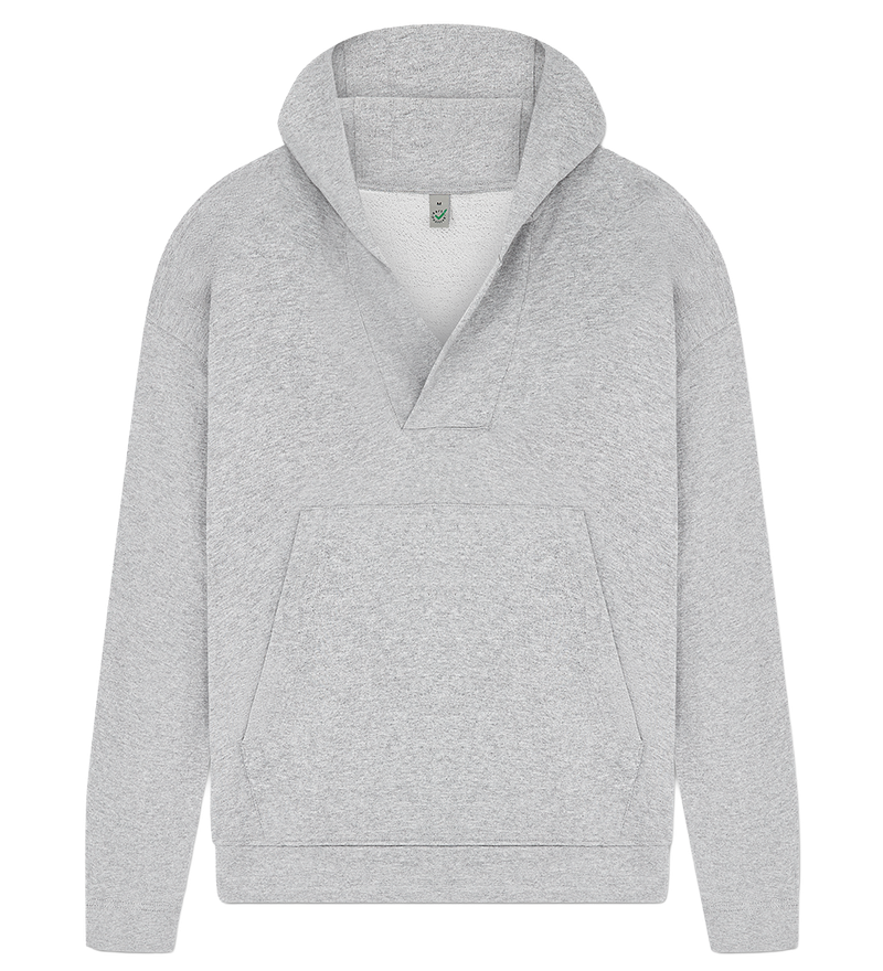 Organic V-neck Hoodie: Womens