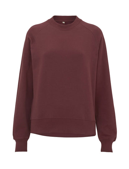 Organic Cotton Raglan Sweatshirt: Womens Earth Positive
