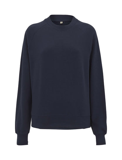 Organic Cotton Raglan Sweatshirt: Womens Earth Positive