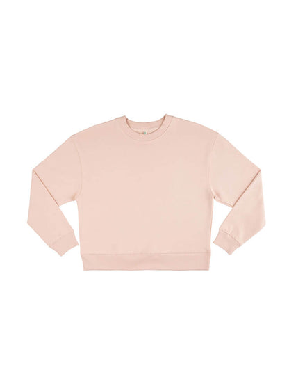Organic Cotton Dropped Shoulder Sweatshirt: Womens