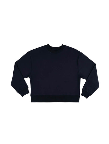 Organic Cotton Dropped Shoulder Sweatshirt: Womens