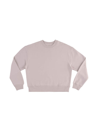 Organic Cotton Dropped Shoulder Sweatshirt: Womens
