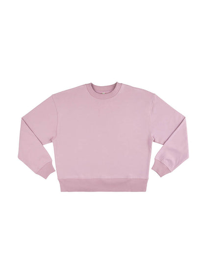 Organic Cotton Dropped Shoulder Sweatshirt: Womens
