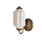 Elegant Milk Glass Wall Sconce – Wall Lamp for Ambient Lighting in Living Room, Hallway, or Bedroom | Premium Comfort Home & Wellness Product UK
